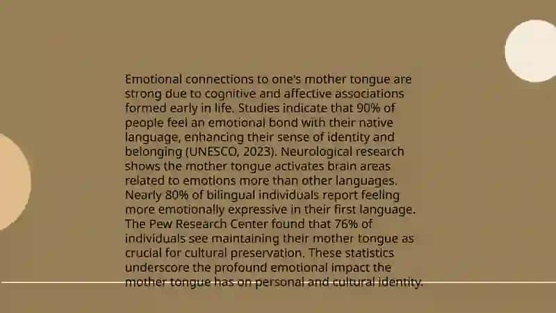Role of the mother tongue. Psychological basis 4