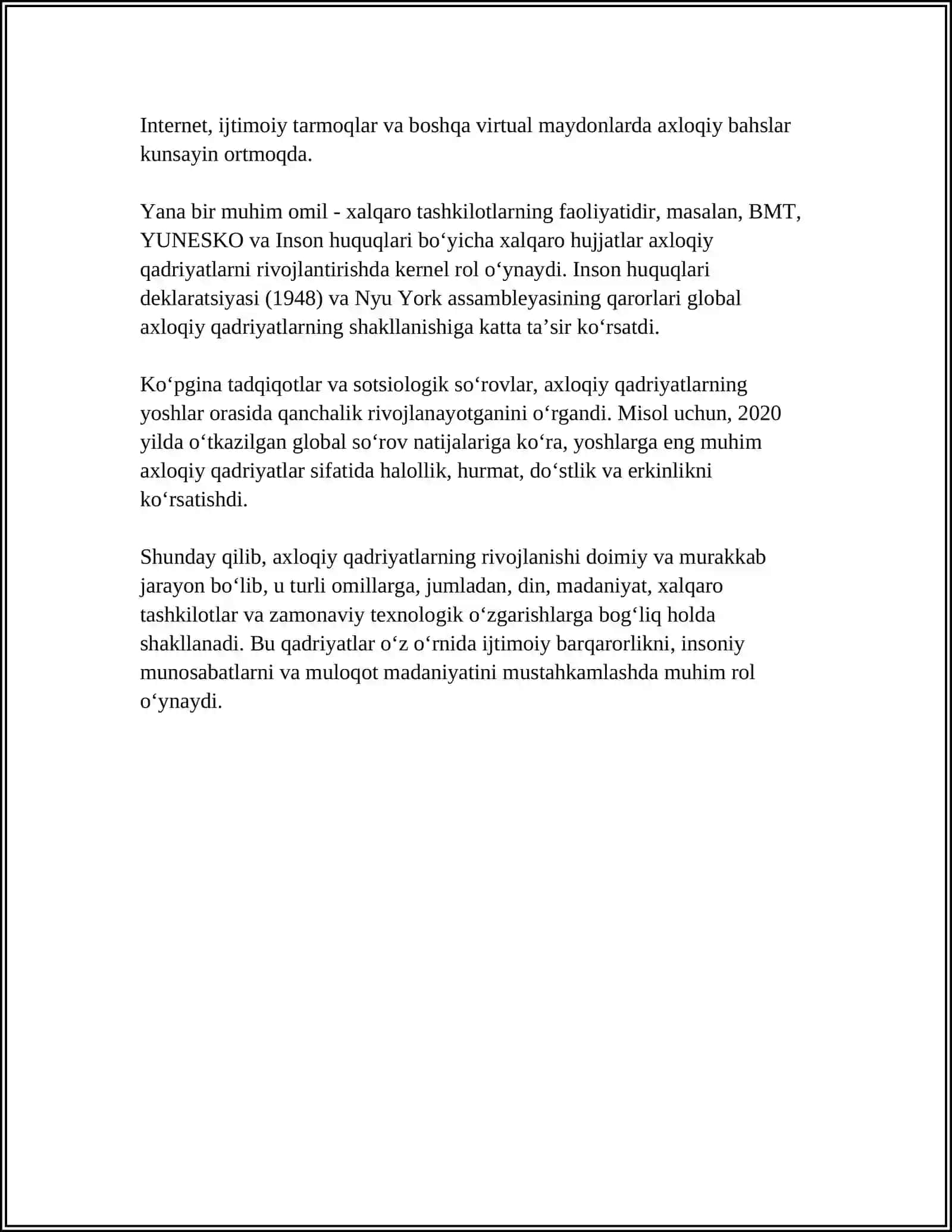 BUYUK MUTAFAKKIRLAR ETIKA KATEGORIYALARI HAQIDA 4