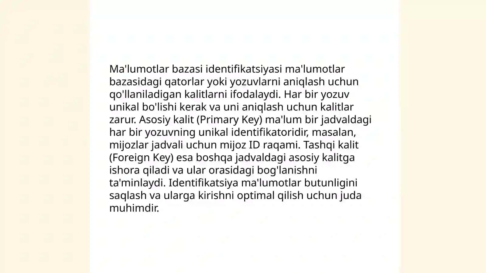 Ma'lumotlar bazasi tizimining arcitekturasi 4