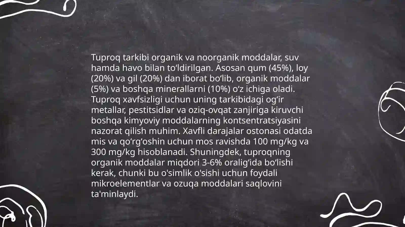 Tabiat va jamiyat hayotida tuproqning ahamiyati 4