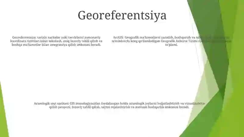 Arc Gis Dasturida Arxeologik YodgorliklarXaritalariniYaratish 4