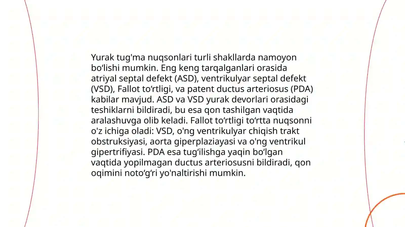 Yurakning tug'ma nuqsonlari xirurgiyasi 4