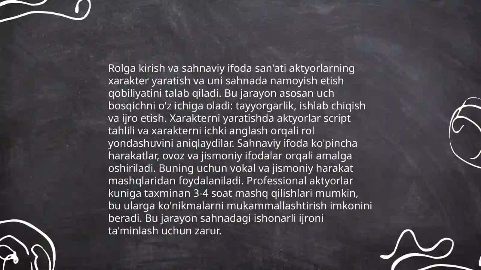 Bolalarni sahnalashtirish va ijodiy faoliyatga oʻrgatish slayd 4
