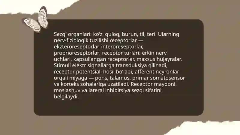 Diqqat va sezgi haqida tushuncha, uning nerv-fiziologik asoslari 4