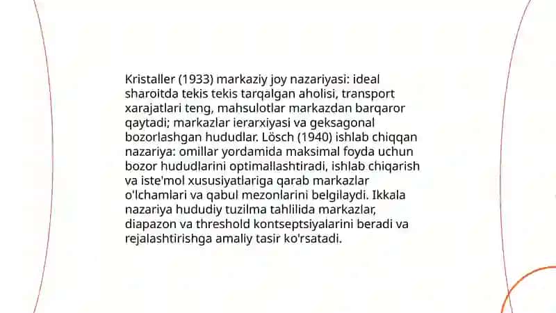 Geografiyada shakllangan ilmiy maktablar iqtisodiy geogirafiya 4