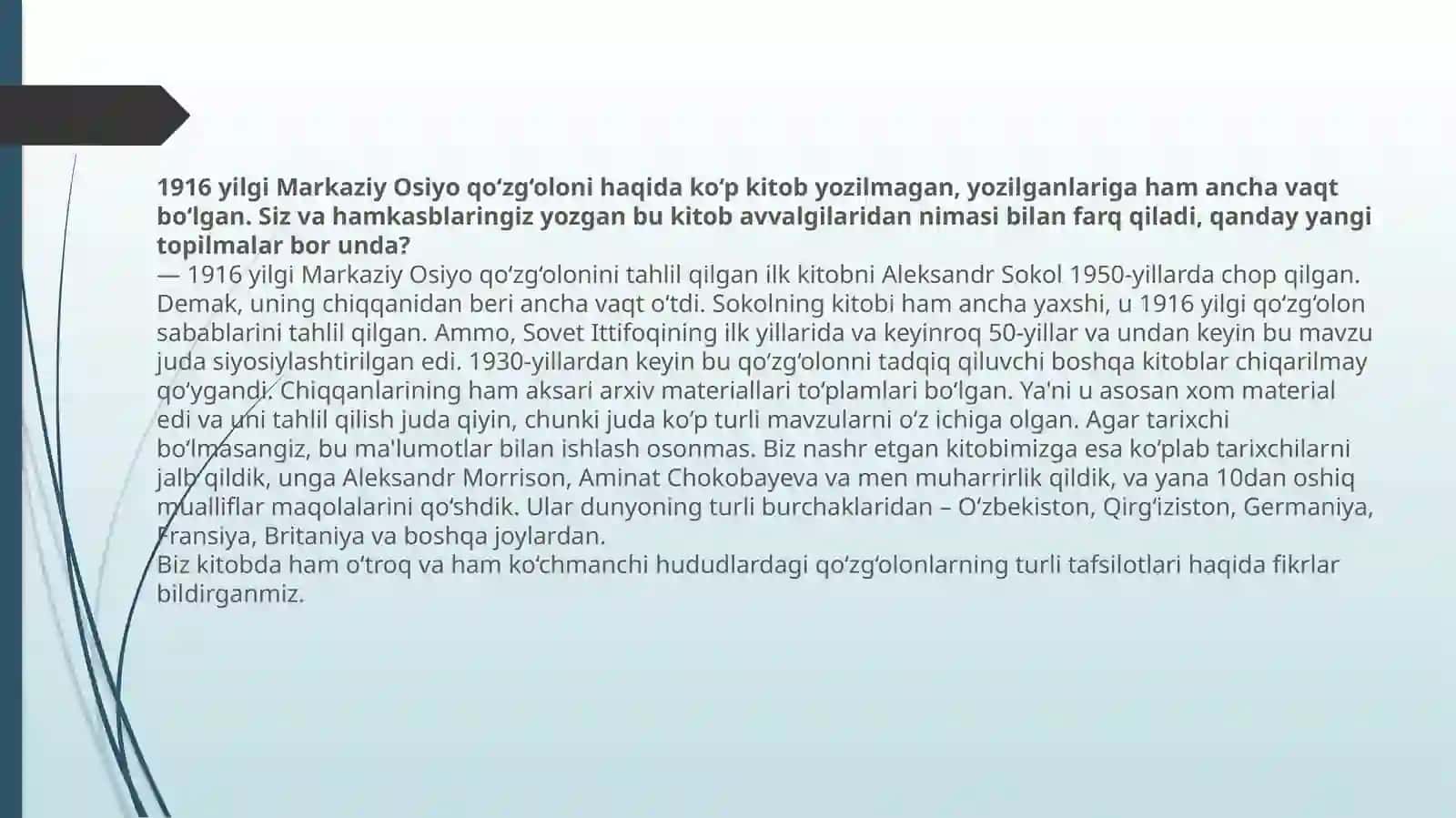 Birinchi jahon urushi va uning Turkiston o’lkasiga ta’siri 4