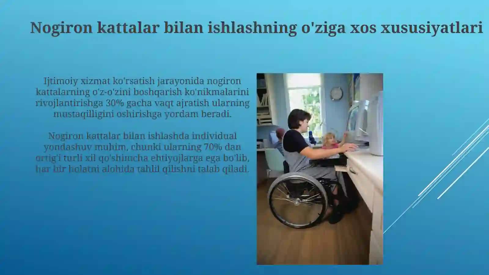 Nogironlarga ijtimoiy-psixologik yordam ko'rsatish 4