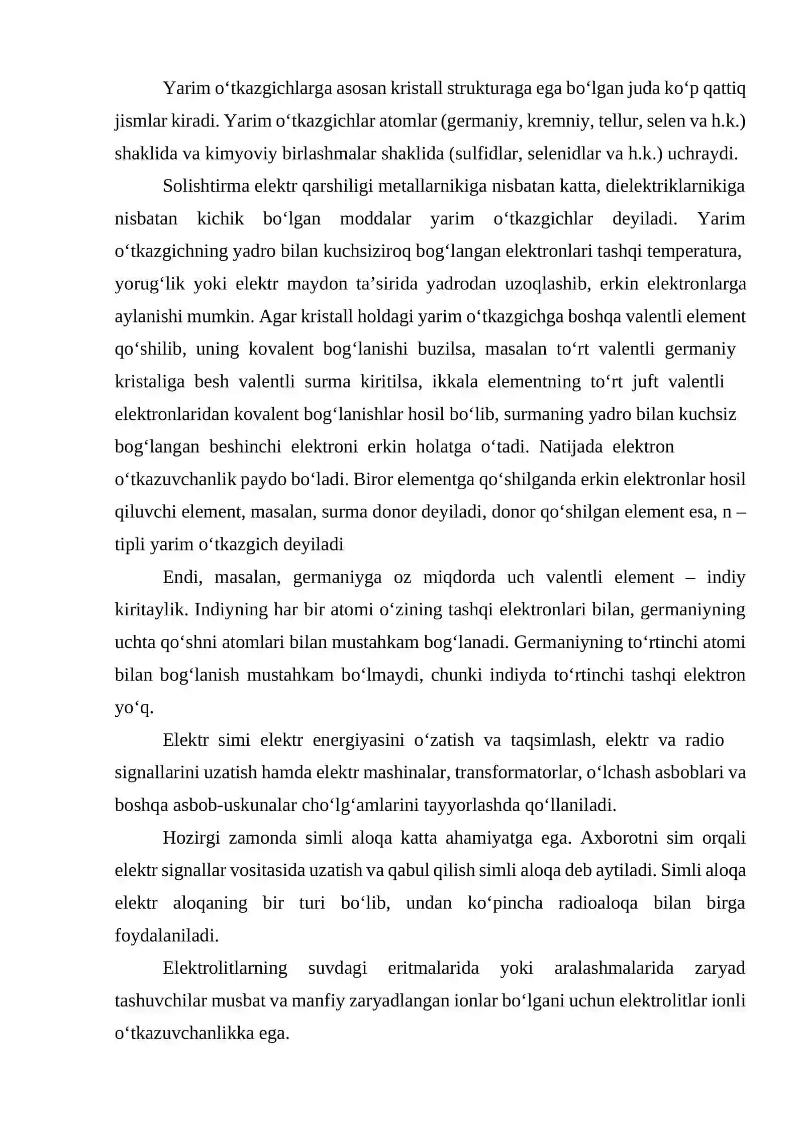 O’tkazgichlar uchun izolyasiya materiallari 4