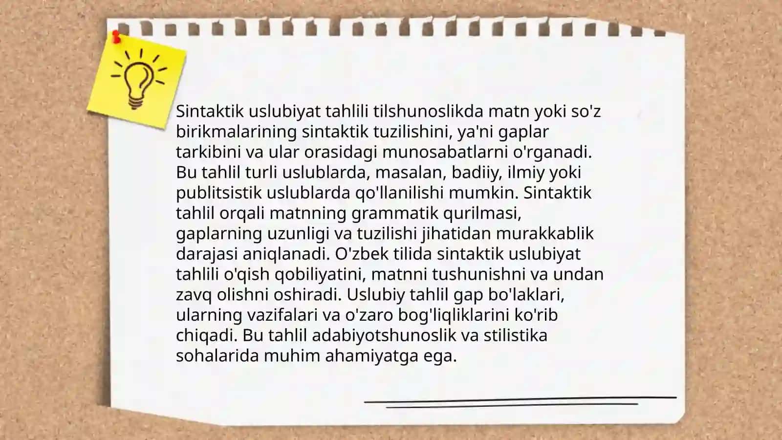 Sintaktik uslubiyat so'z tartibi. Undalmalarning uslubiyat xususiyatlari 4