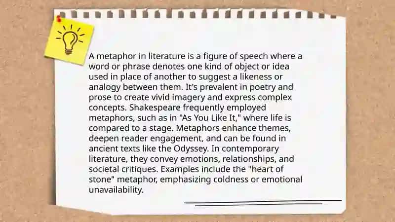 Metaphor in my own language and English 4