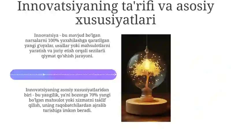 Innovatsiya tushunchasi va uning tarixiy ildizlari 4