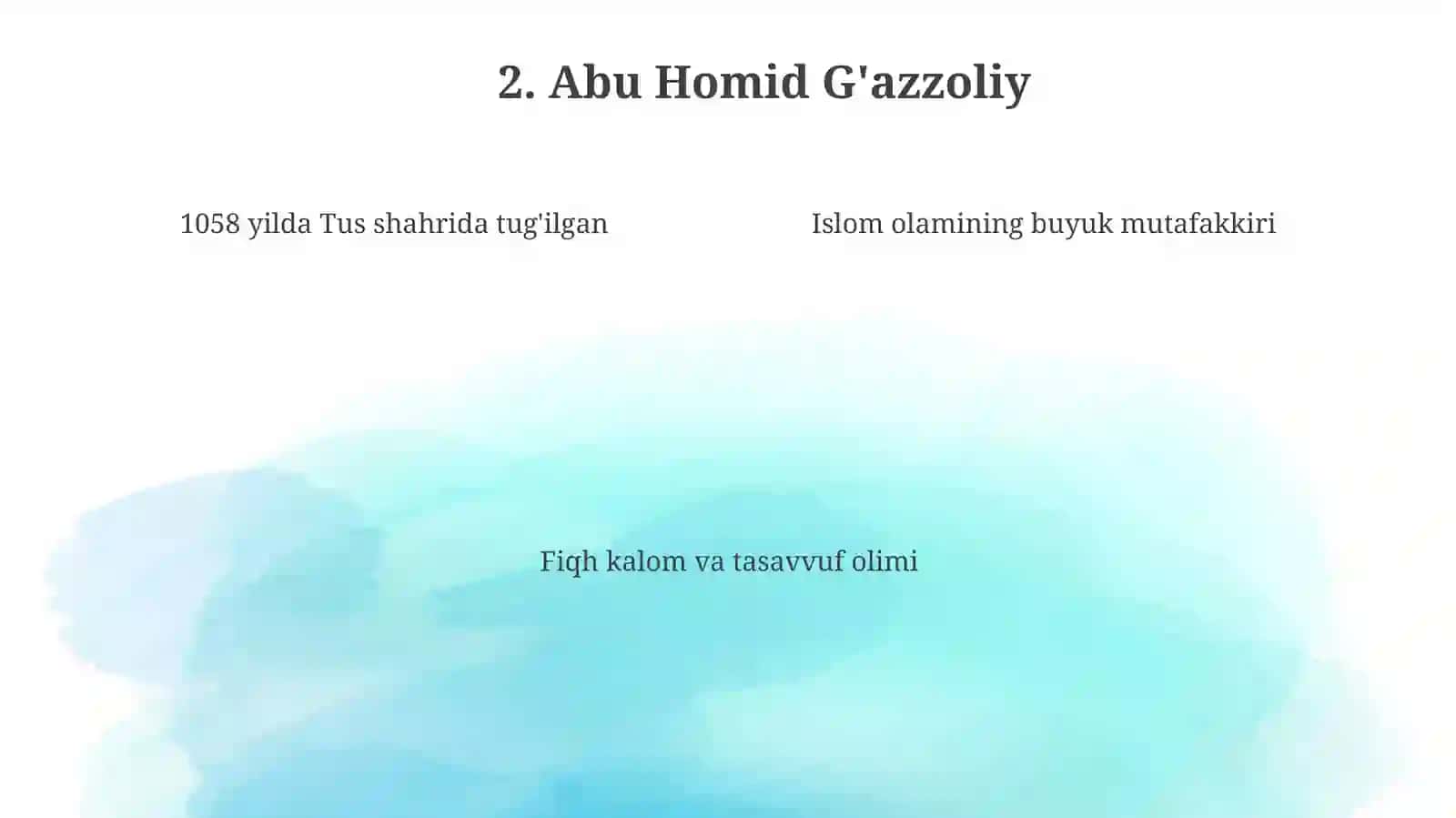 Abu Homid G'azzoliyning "Mukashafatul qulub" asari 4