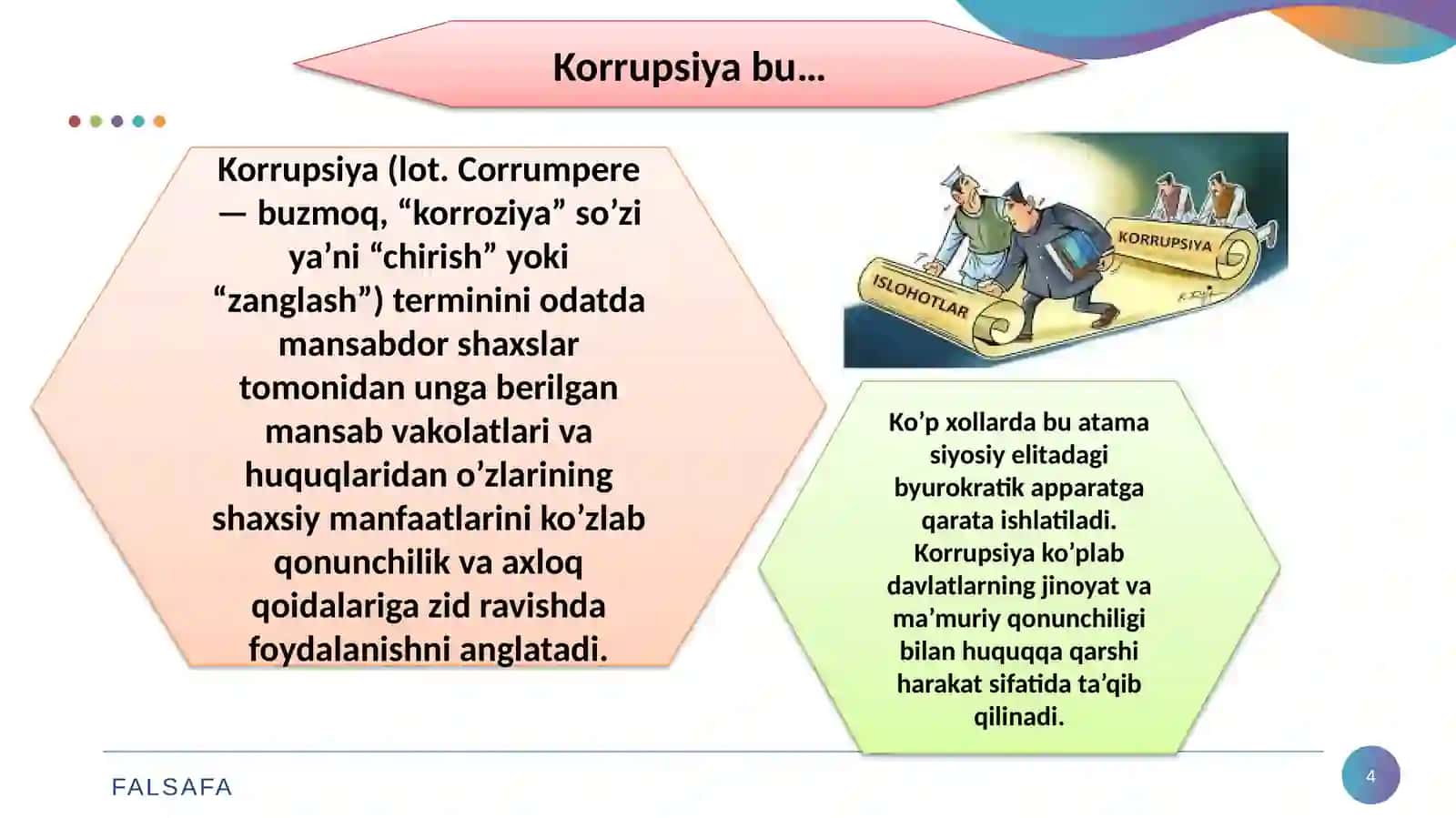 O'ZBEKISTONNING KORRUPSIYAGA QARSHI KURASH SIYOSATI 4
