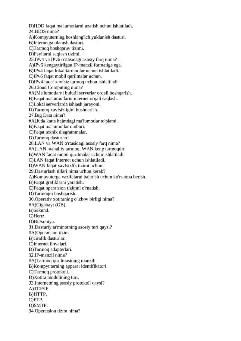 Kompyuter va dasturiy injiniringi 4