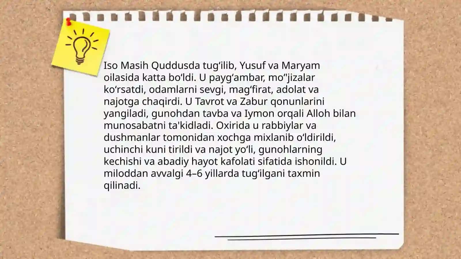 Xristianlik dini tarixi va gʻoyalari 4