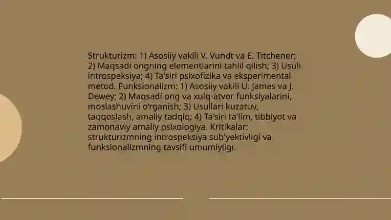 Umumiy psixologiya fanining rivojlanishi 4