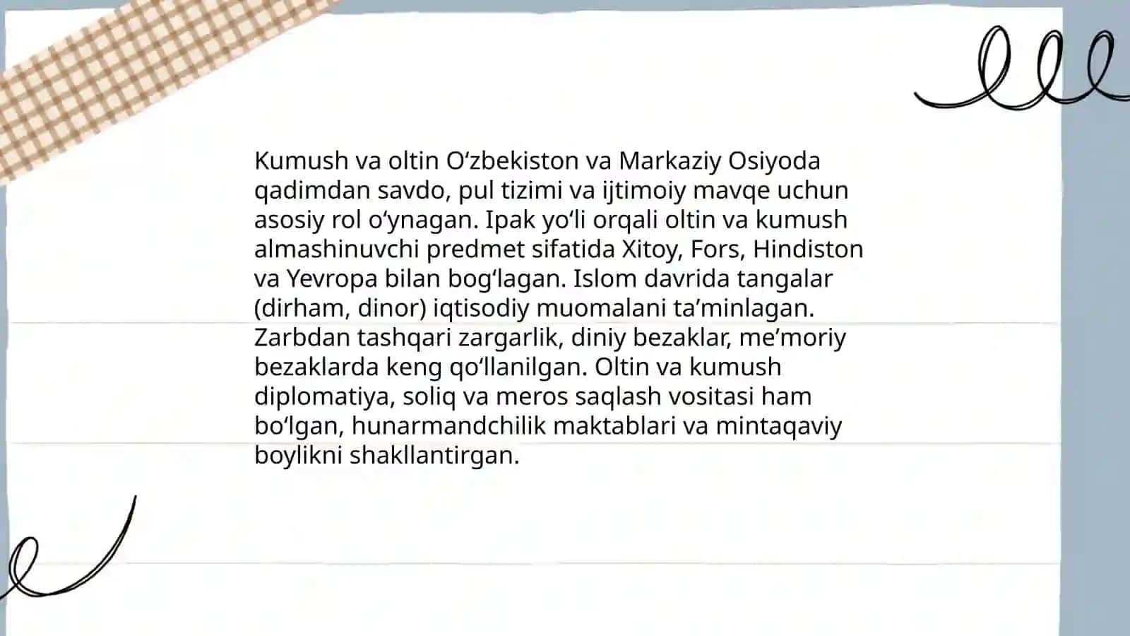 Kumush va Oltin 4