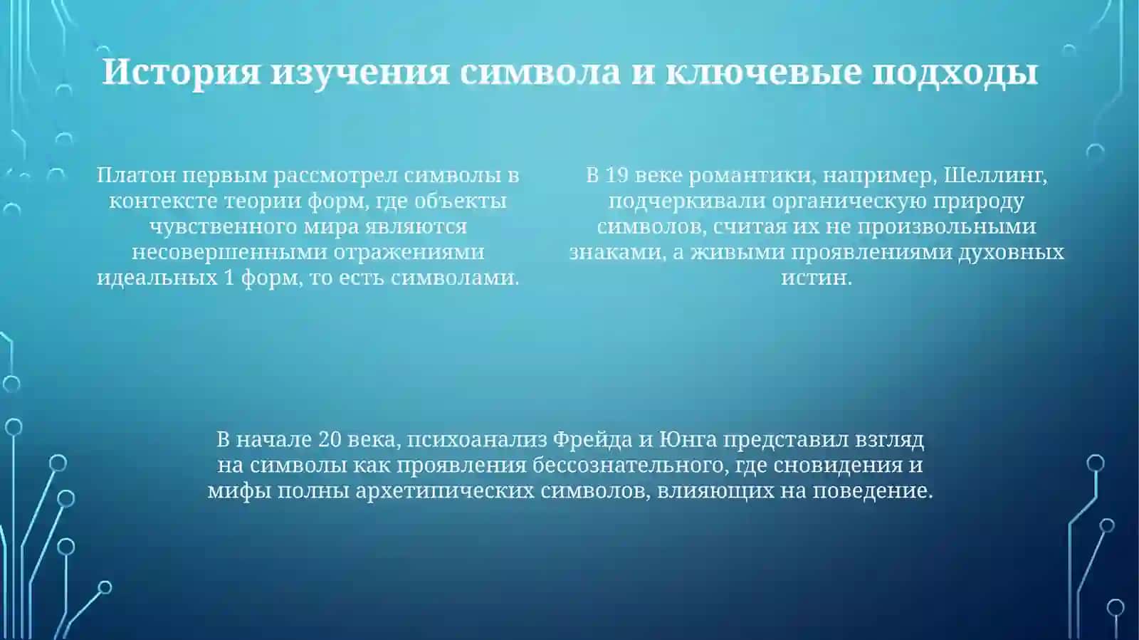 Теория символа 4