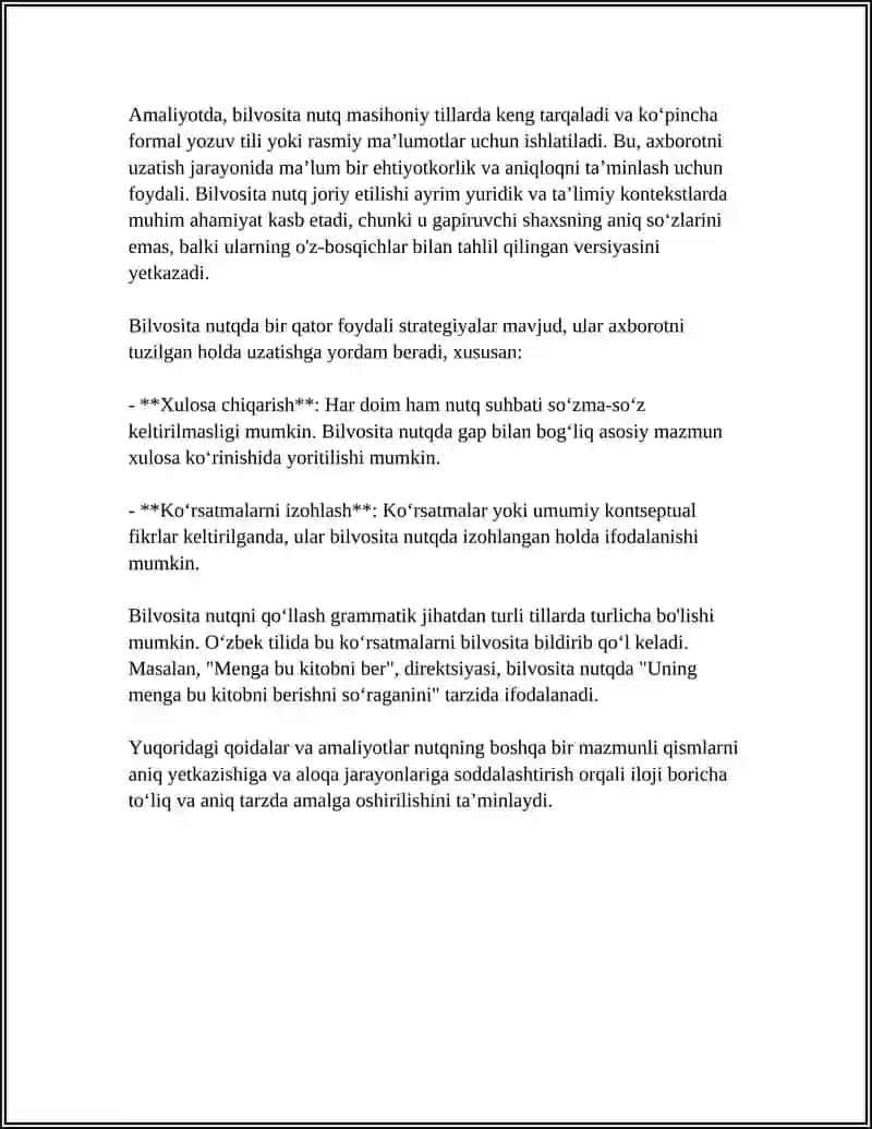 REPOTED SPEECH 4