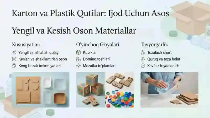 tashlandiq buyumlardan oʻyinchoq yasash 4