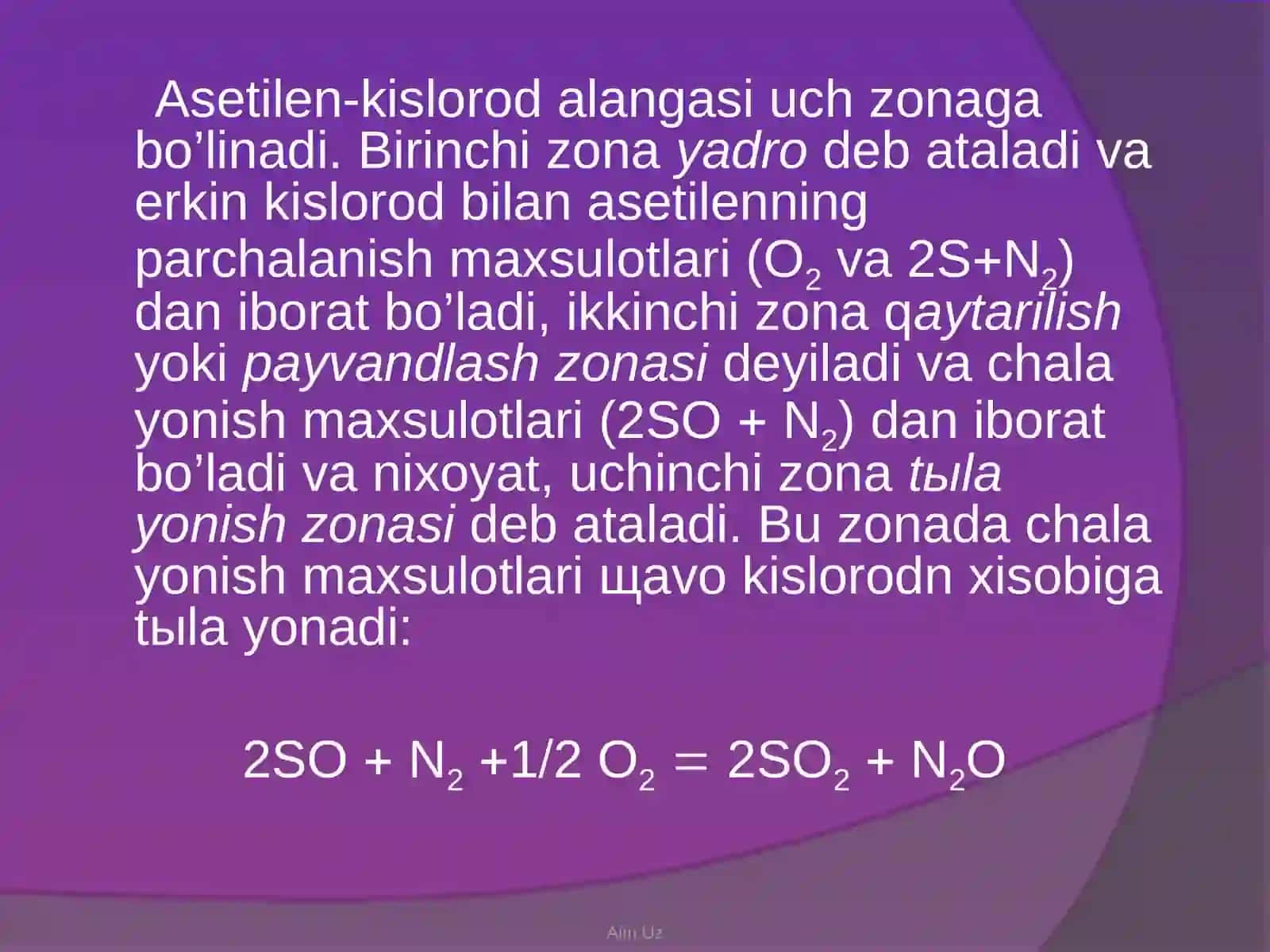 Gaz yordamida payvandlash va kesish 4