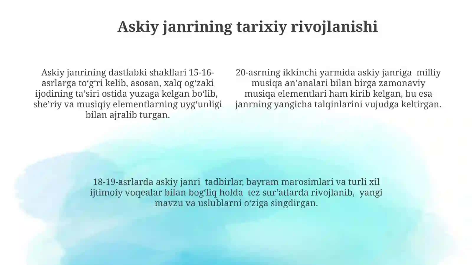 Askiya,latifa,lofjanrlariningoʻzigaxosxususiyatlari 4