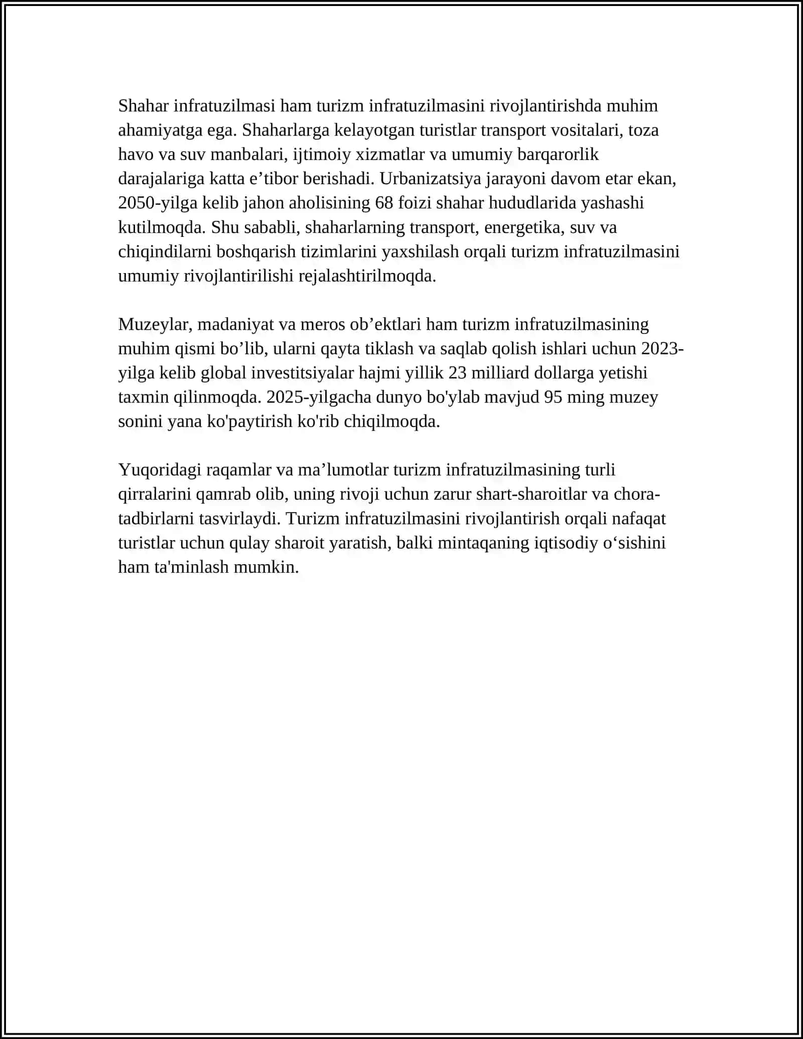 O‘ZBEKISTON RESPUBLIKASI OLIY TA’LIM FAN VA INNOVATSIYA VAZIRLIGI 4