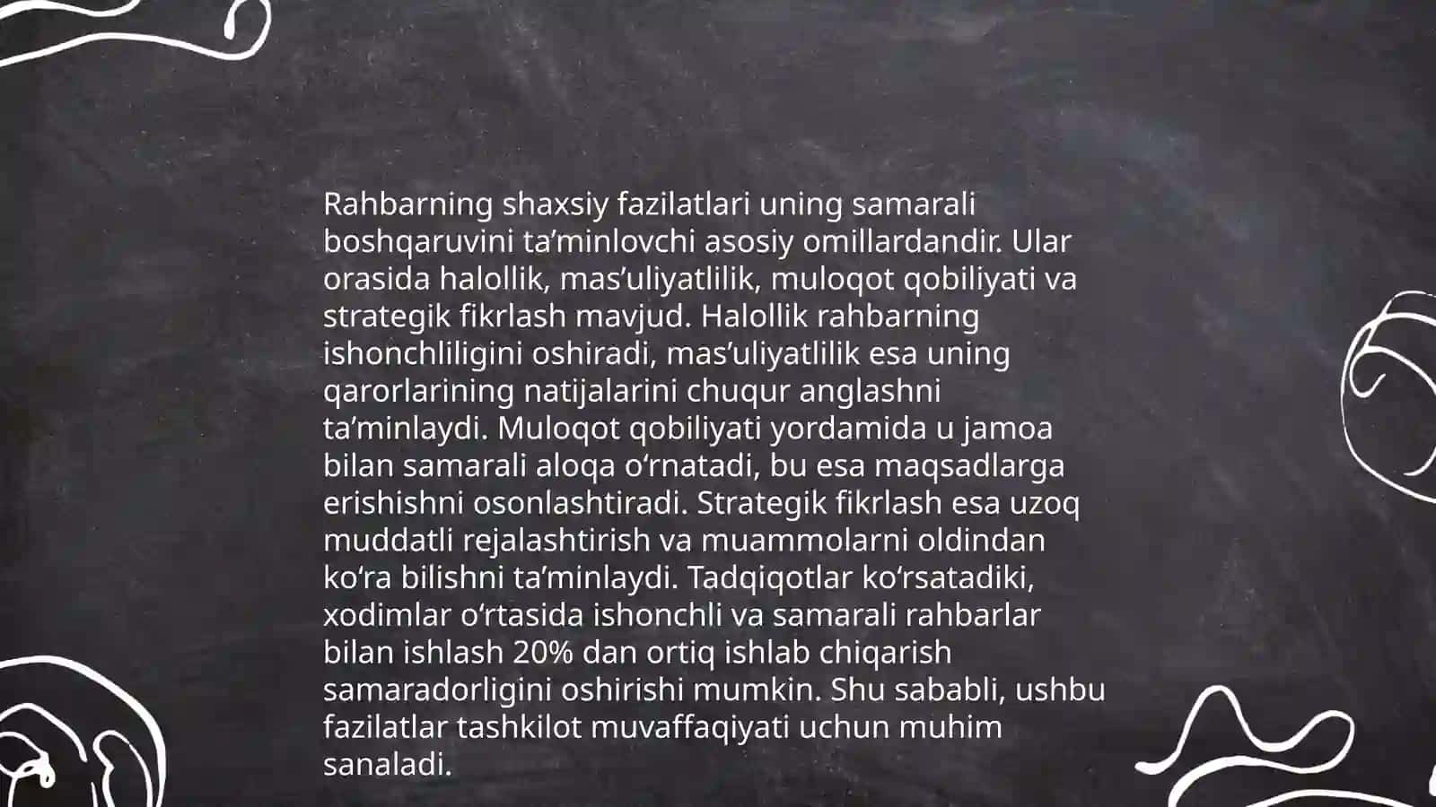 Davlat boshqaruvining axloqiy asoslari 4