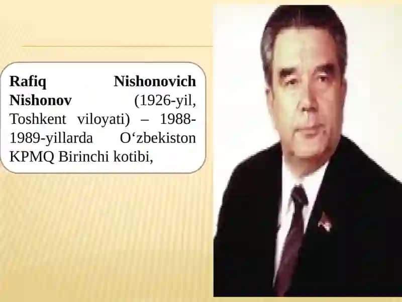 MUSTAQILLIKKA ERISHISH ARAFASIDA O`ZBEKISTONDAGI IJTIMOIY-SIYOSIY JARAYONLAR. 4