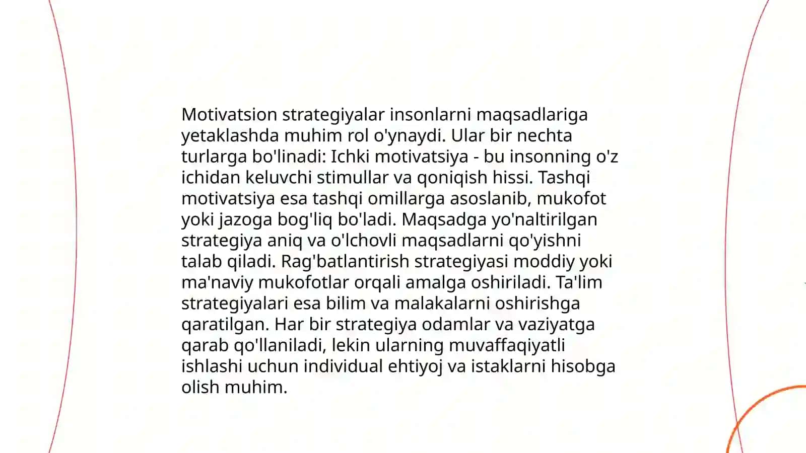 Ish joyida motivatsion strategiyalar va ularning samaradorligi 4