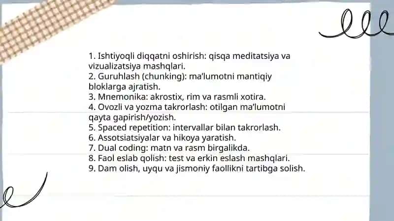 Diqqatni rivojlantiruvchi psixologik mashg‘ulotlar 4