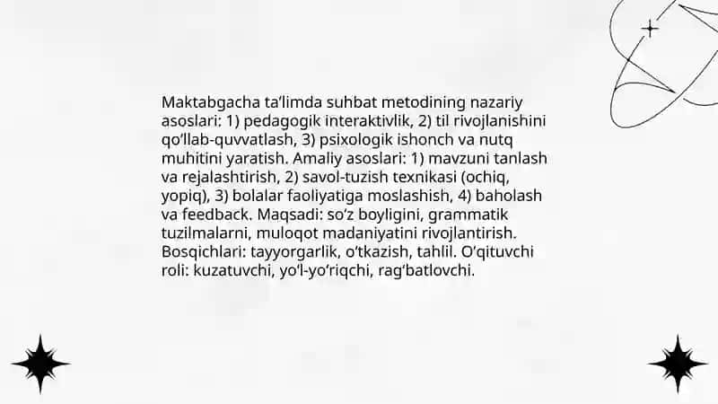 Bolalarni nutqini o‘stirish fanining tadqiqot metodlari 4