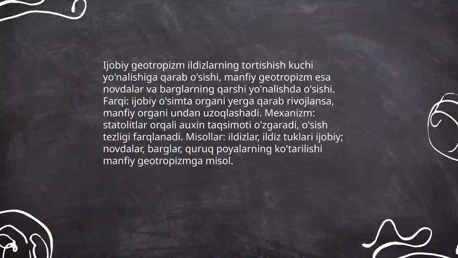 Geotropizm 4