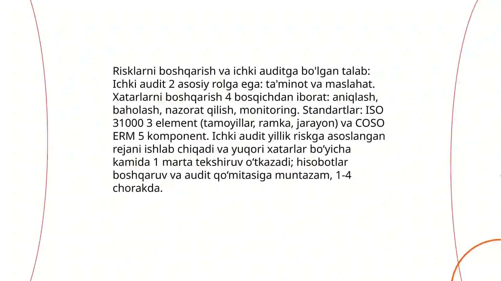 Ichki auditga bo'lgan ehtiyoj 4