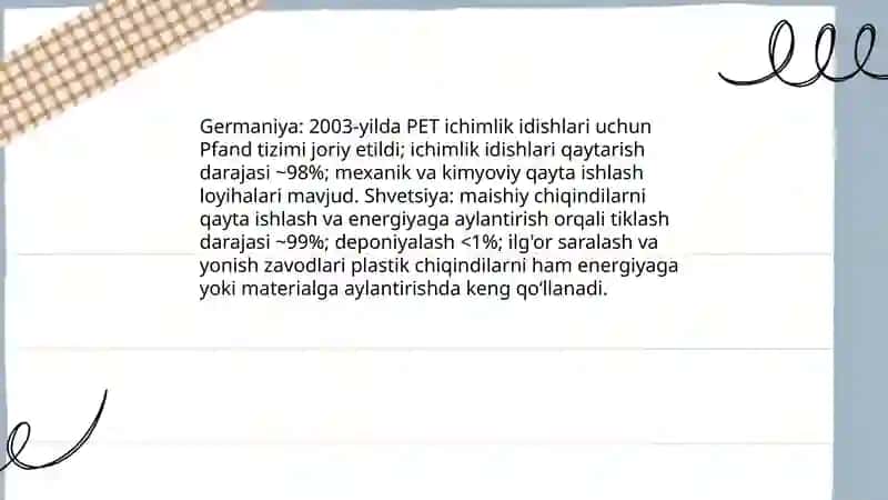 Taraqqiy etgan davlatlarda chiqindilarni saralash va alohida yig'ish tizimlari 4