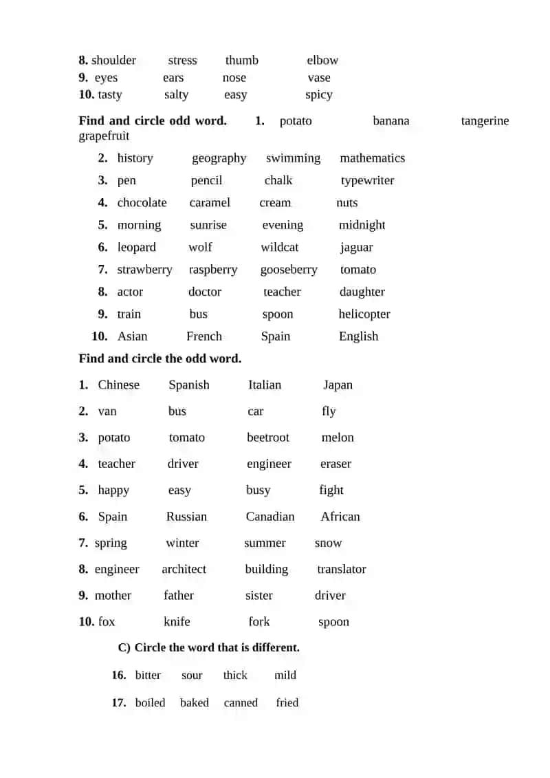 Match the verbs 1-10 to definitions a-j 4