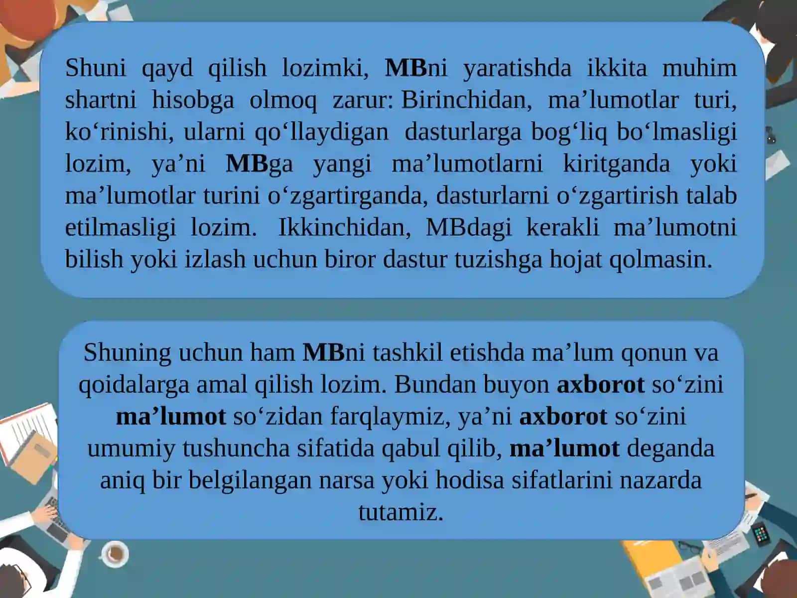 Ma’lumotlarOmbori 4