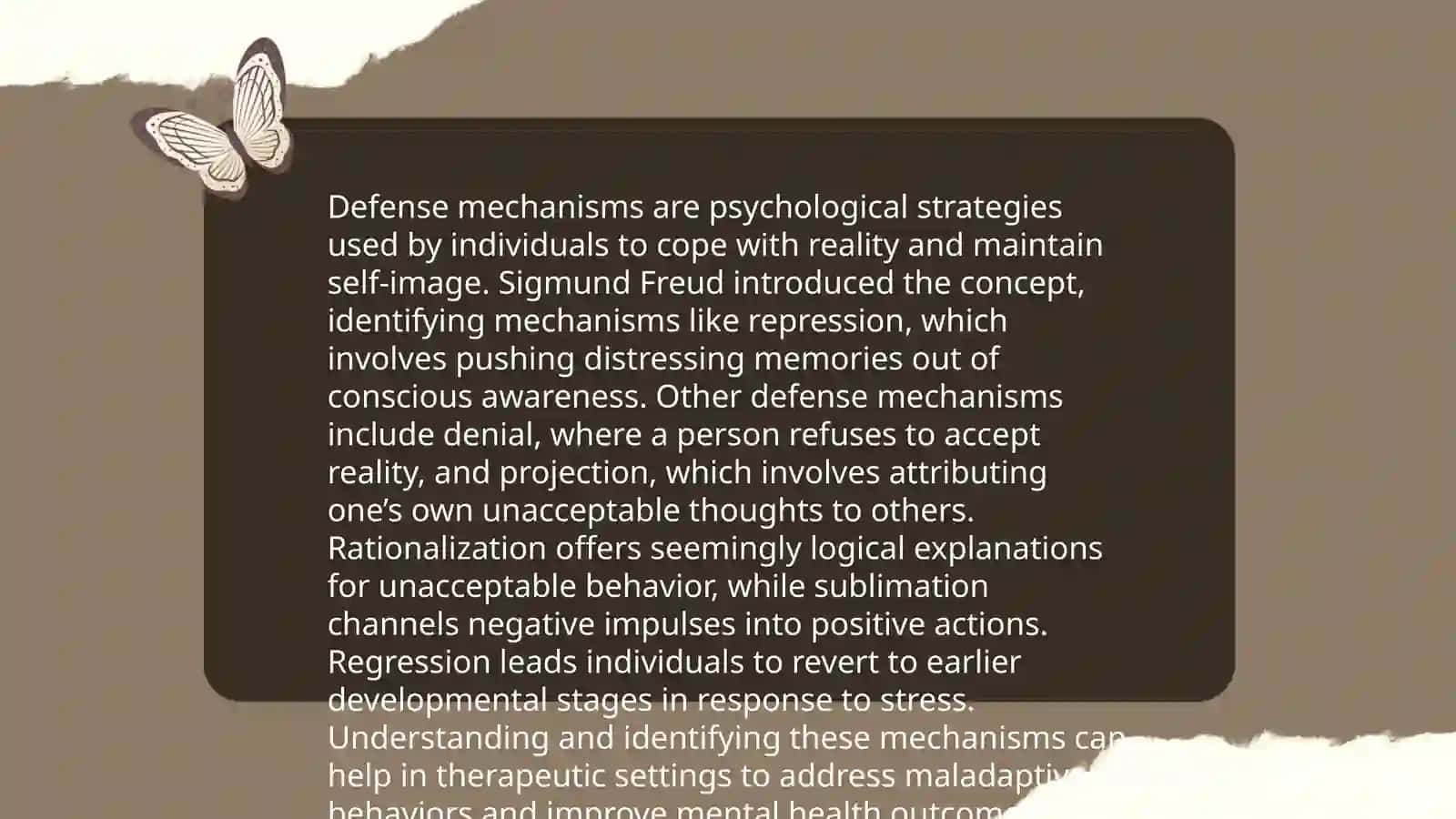 Psychodynamik psychology 4