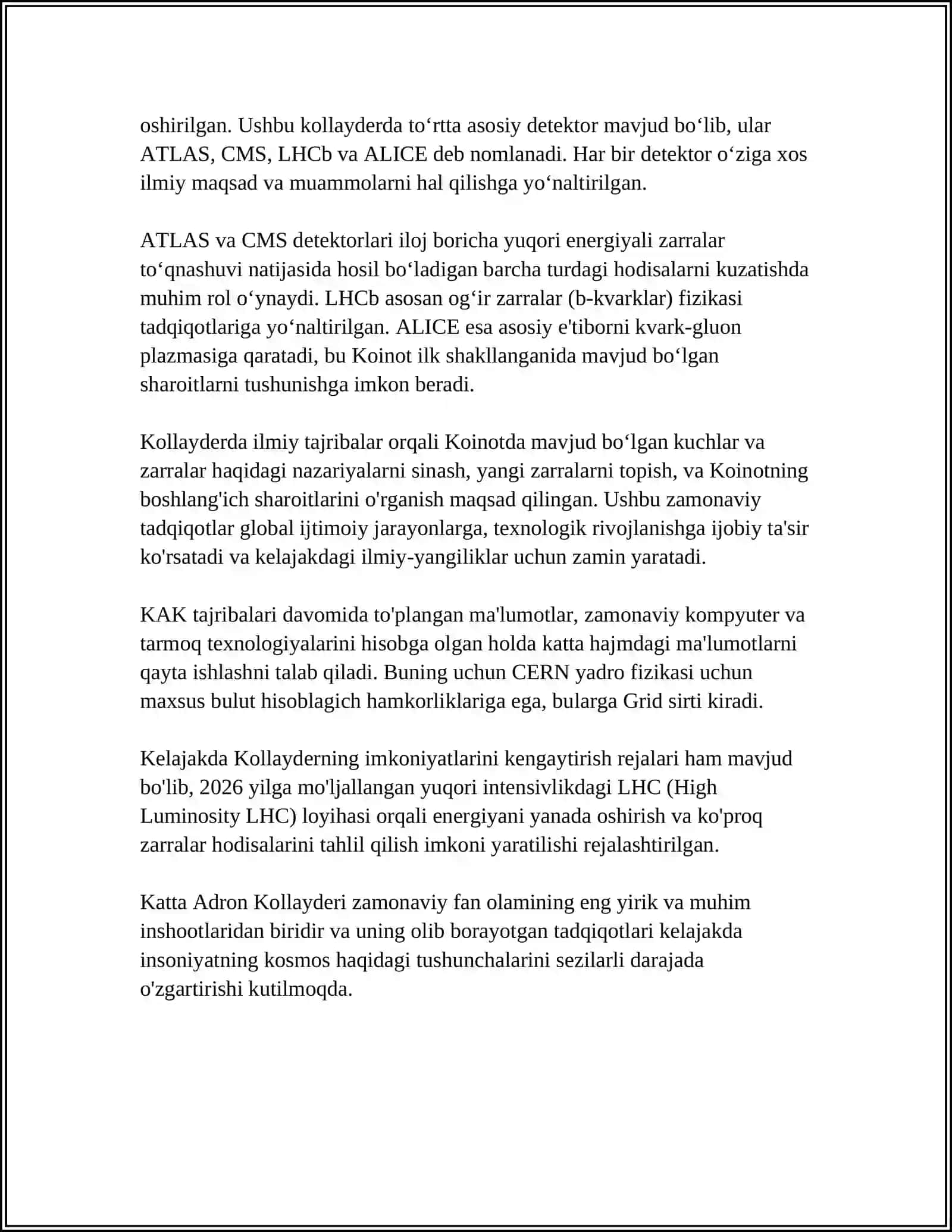 Katta Adron Kollayderi va uning ishlash prinsi 4