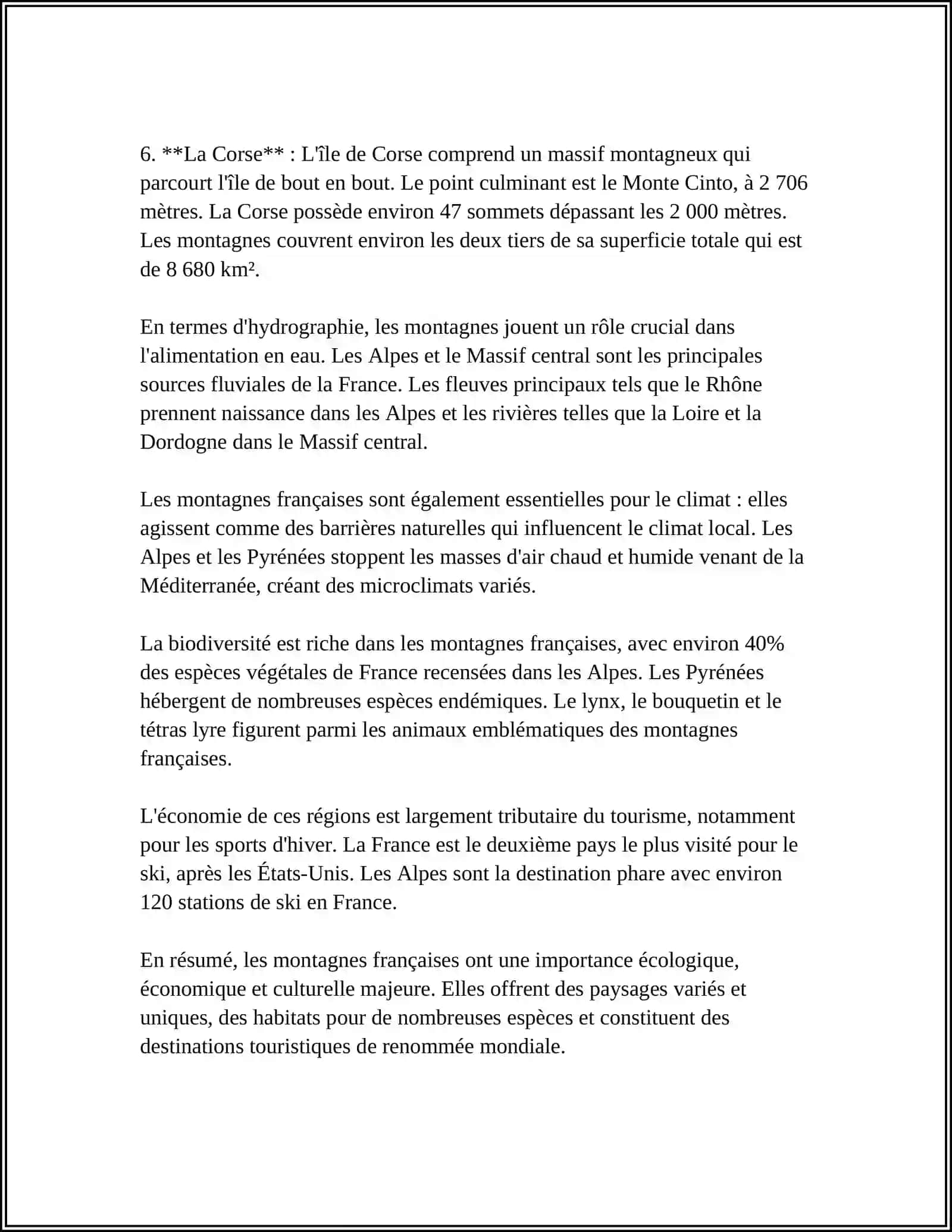 LA GEOGRAPHIE DE LA FRANCE 4