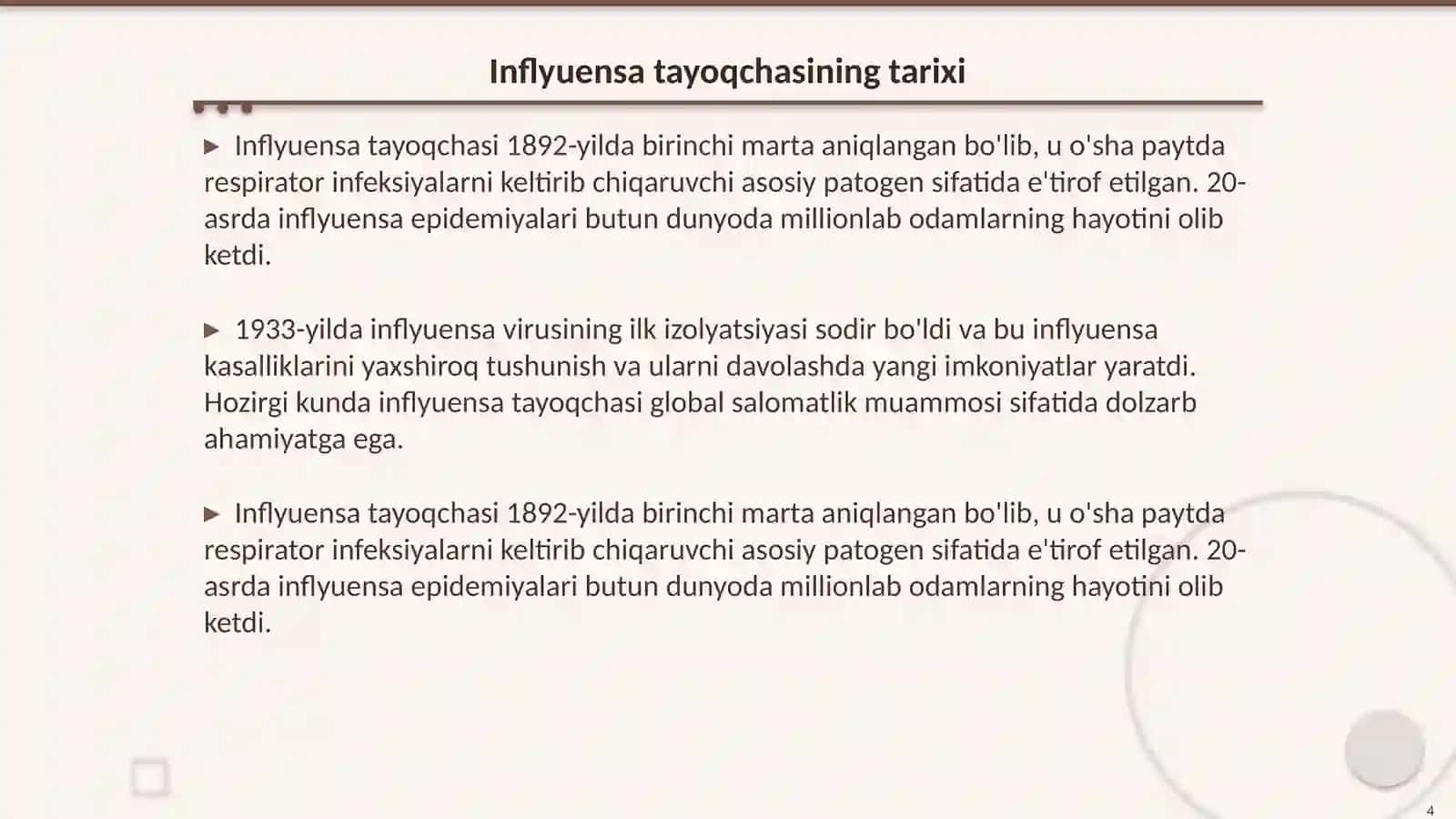 Gemofil bakteriyalar (inflyuensa tayoqchasi, yumshoq shankr qo’zg'atuvchisi) 4