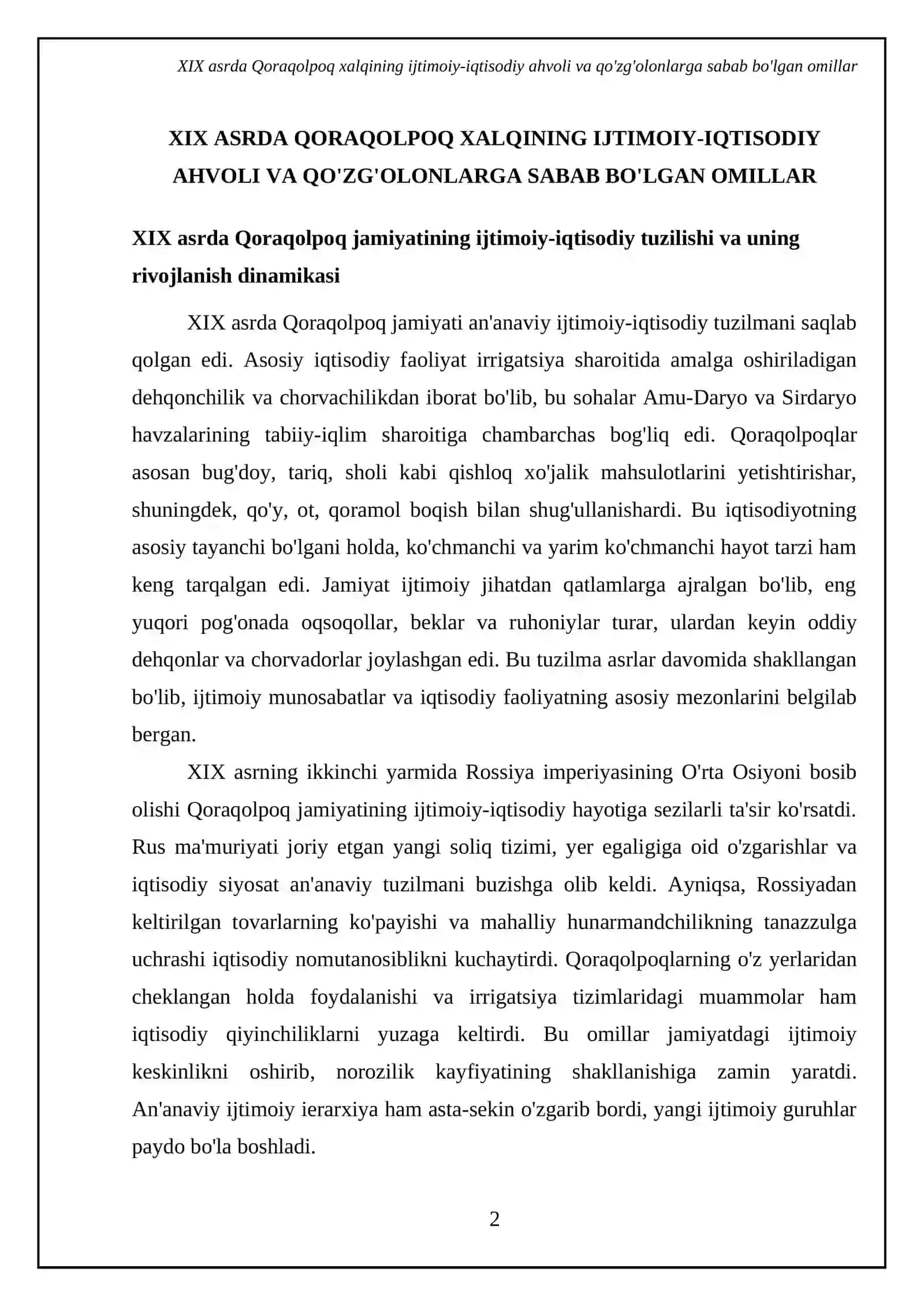 Qoraqolpoqlarning XIX ásrdagi qozgalonlari 4