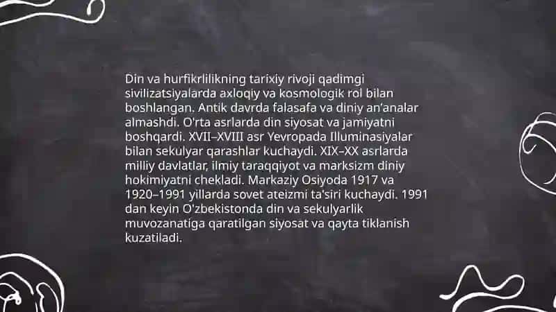 Din va hurfikrlilik 4