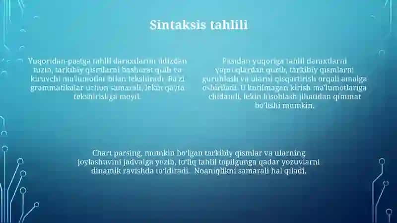 Kompyuter lingvistikasida metodlar 4