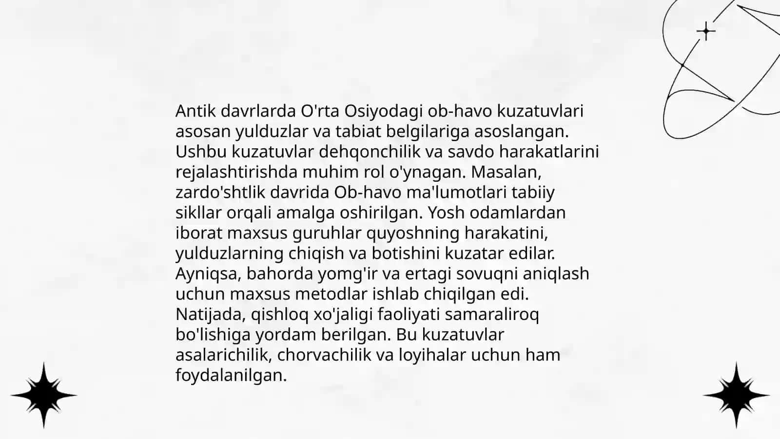 O'rta Osiyoda gidrologiya va meteorologiyaning rivojlanish tarixi 4