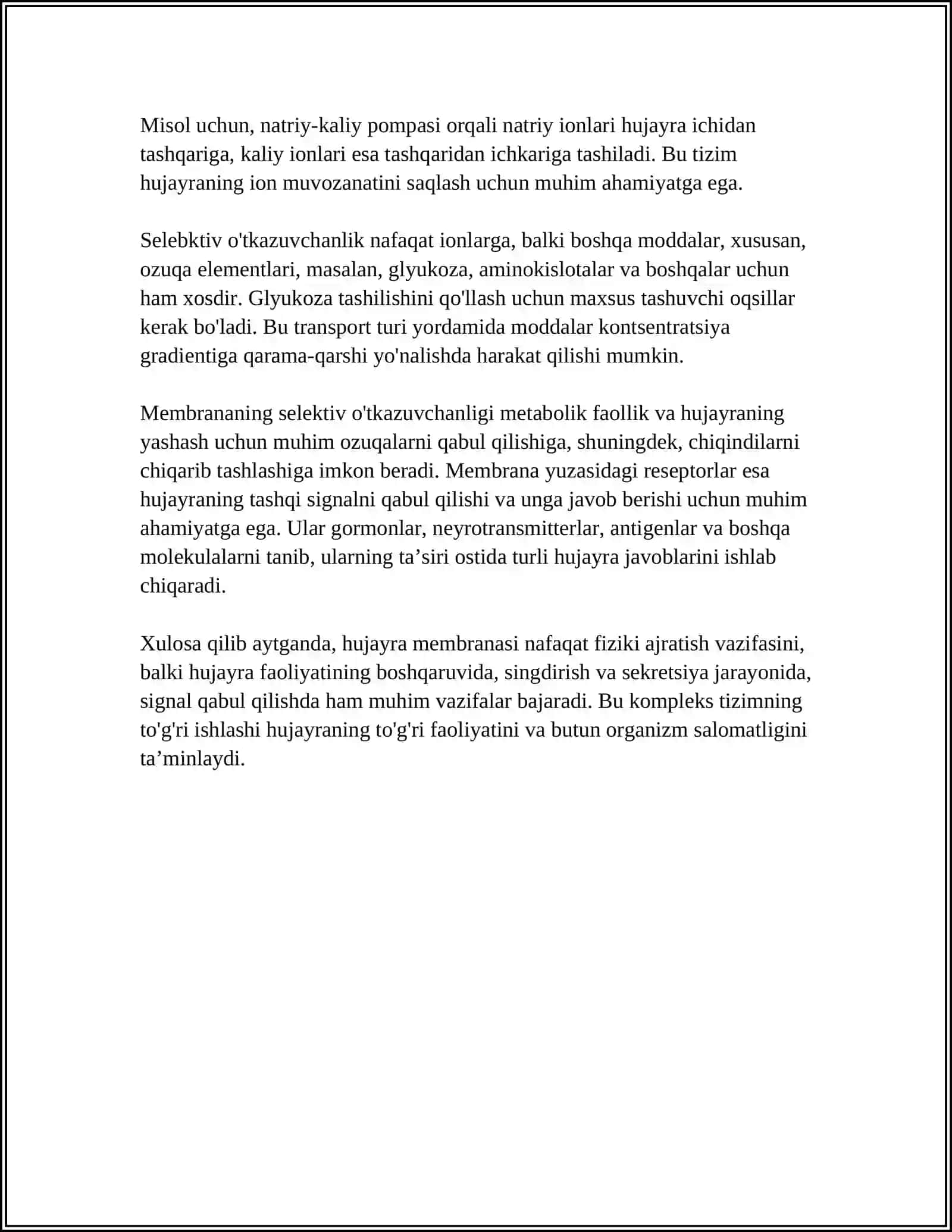 HUJAYRADA MODDALAR ALMASHINUVI 4