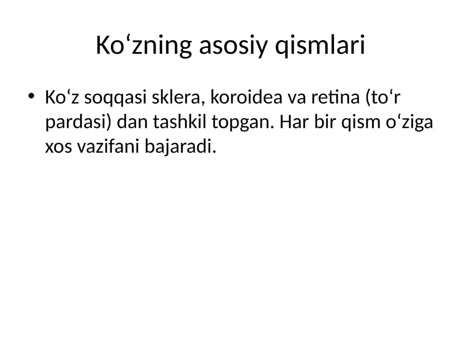 Ko‘z – optik sistema sifatida 4