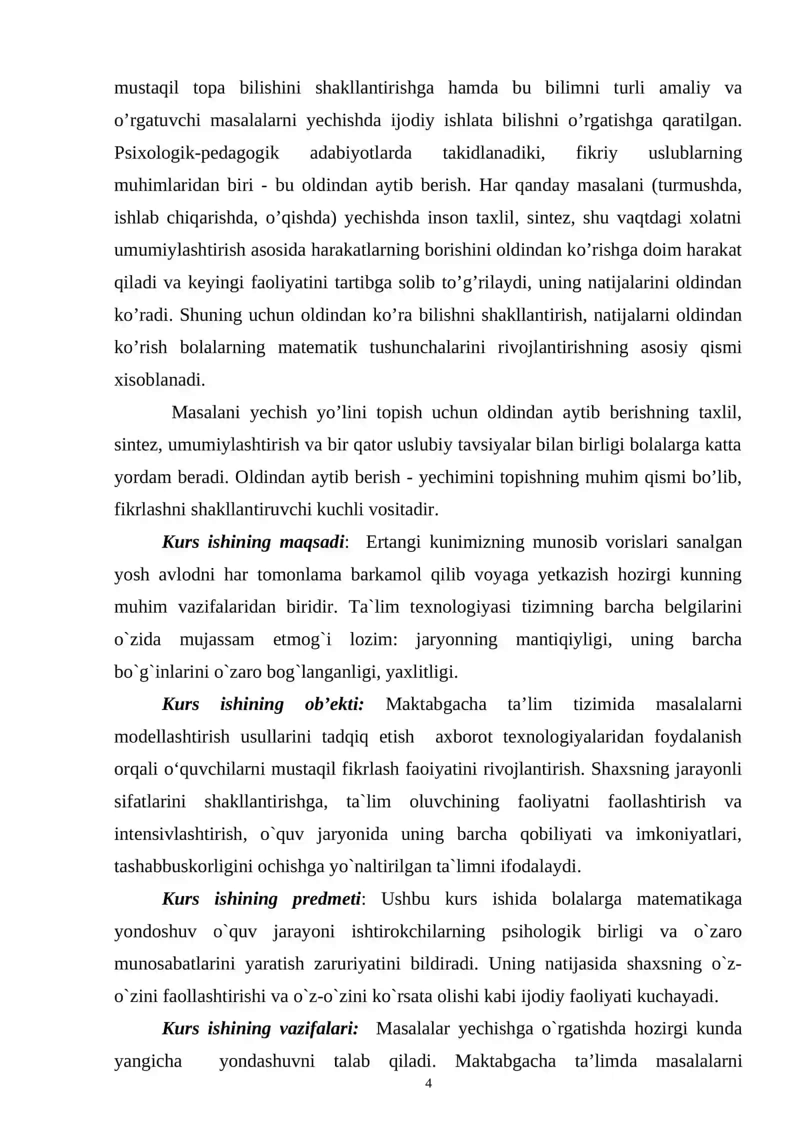 BOLALARDA PREDMETLARNING SHAKLI HAQIDA TASAVVURLARNI SHAKLLANTIRISH 4