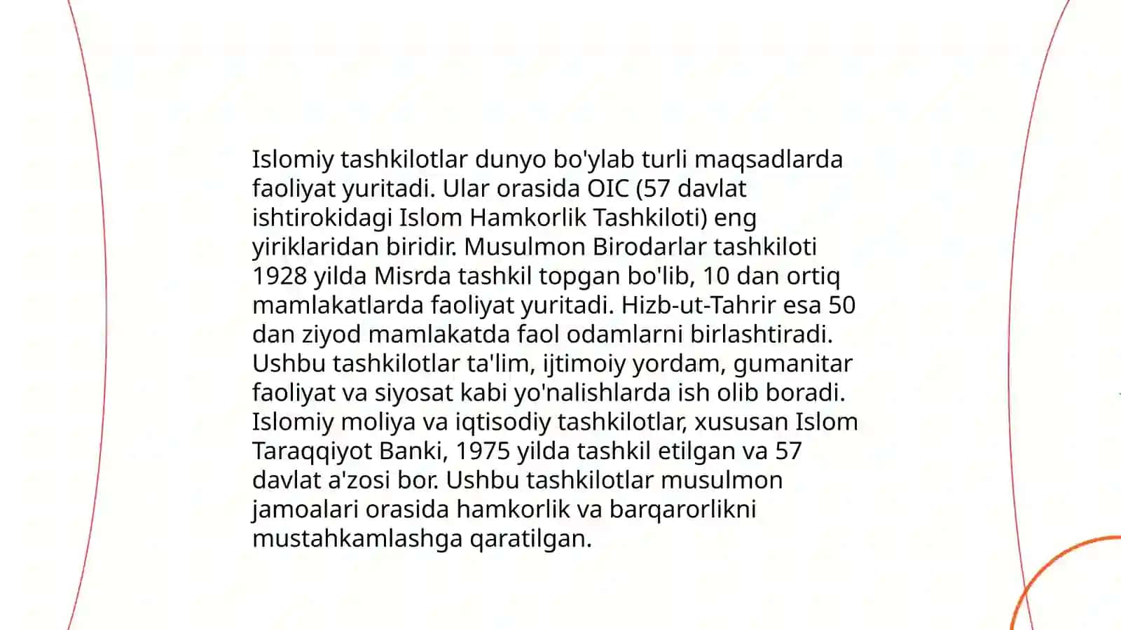 O'zbekistonda faoliyat yurituvchi diniy tashkilotlar 4