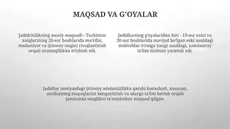 Jadidchilik harakatinamoyondalari 4